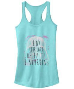 Junior’s Star Wars Lack of Faith Racerback Tank Top