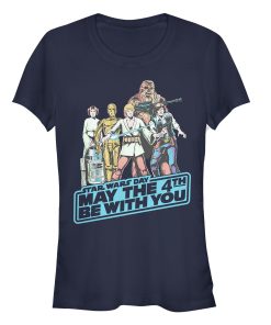 Junior’s Star Wars May the Fourth Classic Poster T-Shirt
