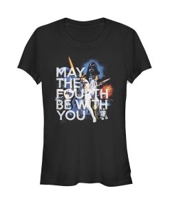 Junior’s Star Wars May the Fourth Classic Scene T-Shirt