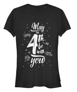 Junior’s Star Wars May the Fourth Starry Icons T-Shirt