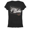 Junior’s Star Wars Millennium Falcon Rebel Insignia T-Shirt