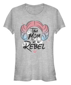 Junior’s Star Wars Mother’s Day Leia Rebel Mom T-Shirt