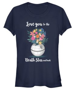 Junior’s Star Wars Mother’s Day Love You to the Death Star and Back T-Shirt