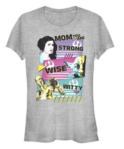 Junior’s Star Wars Mother’s Day Mom Galactic Traits T-Shirt