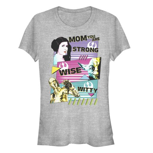 Junior’s Star Wars Mother’s Day Mom Galactic Traits T-Shirt