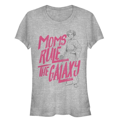 Junior’s Star Wars Mother’s Day Moms Rule the Galaxy T-Shirt