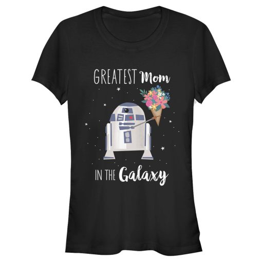 Junior’s Star Wars Mother’s Day R2-D2 Greatest Mom in the Galaxy T-Shirt