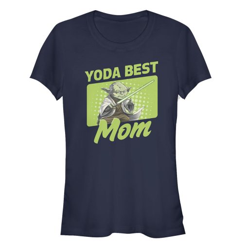 Junior’s Star Wars Mother’s Day Yoda Best Mom T-Shirt