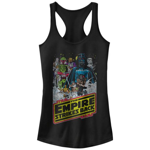 Junior’s Star Wars Movie Poster Racerback Tank Top