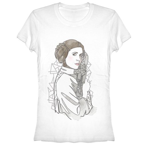 Junior’s Star Wars Princess Leia Art T-Shirt