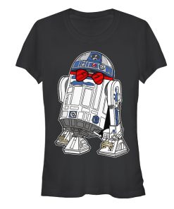 Junior’s Star Wars R2-D2 Bowtie T-Shirt
