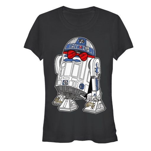 Junior’s Star Wars R2-D2 Bowtie T-Shirt