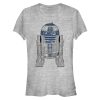 Junior’s Star Wars R2-D2 Detailed Droid T-Shirt