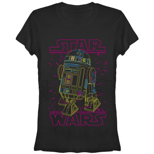 Junior’s Star Wars R2-D2 Lines T-Shirt