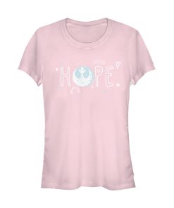 Junior’s Star Wars Rebel Hope Symbol T-Shirt