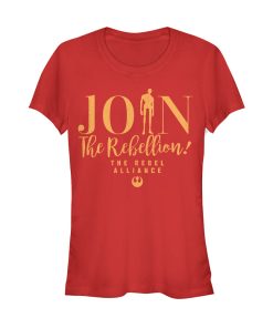 Junior’s Star Wars Rogue One K-2SO Join Rebellion T-Shirt