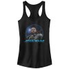 Junior’s Star Wars Rogue One Saw Gerrera Star Racerback Tank Top
