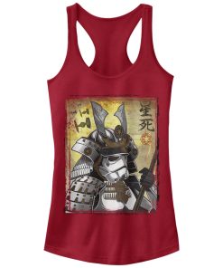 Junior’s Star Wars Samurai Stormtrooper Racerback Tank Top
