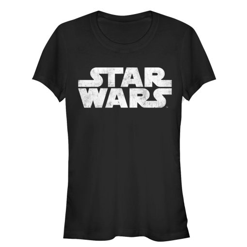 Junior’s Star Wars Simple Logo T-Shirt