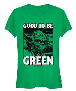 Junior’s Star Wars St. Patrick’s Day Yoda Good to Be T-Shirt
