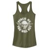 Junior’s Star Wars St. Patrick’s Day Yoda Pinch Me Not Racerback Tank Top