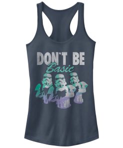 Junior’s Star Wars Stormtroopers Don’t Be Basic Racerback Tank Top