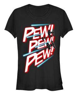 Junior’s Star Wars TIE Fighter Pew Pew Pew T-Shirt
