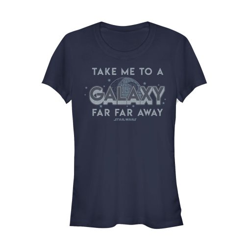 Junior’s Star Wars Take Me to a Far Away Galaxy T-Shirt