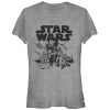 Junior’s Star Wars The Force Awakens Attack T-Shirt