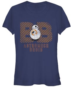 Junior’s Star Wars The Force Awakens BB-8 Astromech Droid Distressed T-Shirt