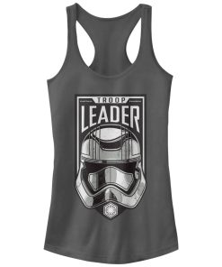 Junior’s Star Wars The Force Awakens Captain Phasma Troop Leader Racerback Tank Top