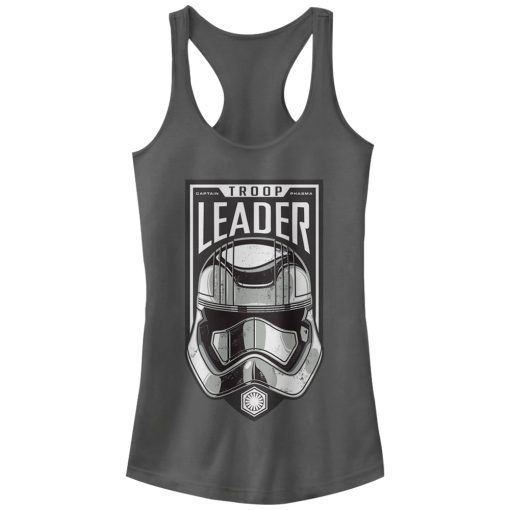 Junior’s Star Wars The Force Awakens Captain Phasma Troop Leader Racerback Tank Top