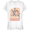 Junior’s Star Wars The Force Awakens Classic Rey and Finn T-Shirt