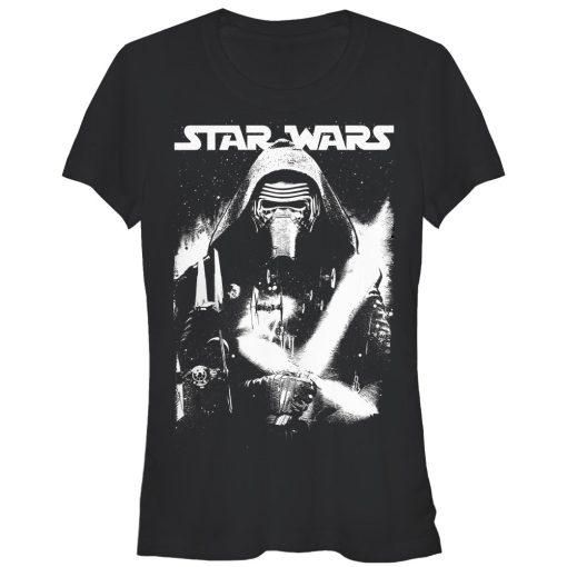 Junior’s Star Wars The Force Awakens Kylo Ren Stare Down T-Shirt