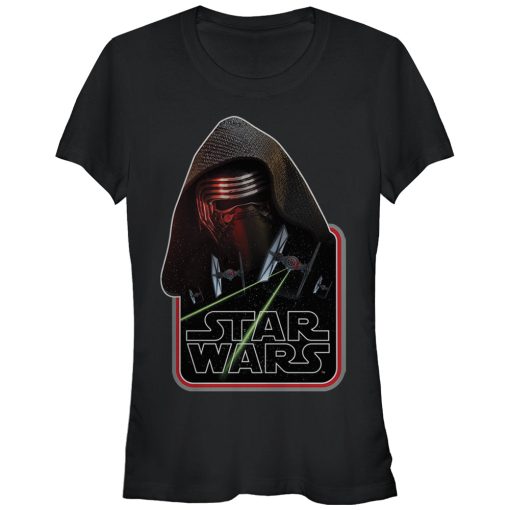 Junior’s Star Wars The Force Awakens Kylo Ren TIE Fighter T-Shirt