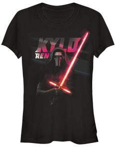 Junior’s Star Wars The Force Awakens Kylo Ren in the Shadows T-Shirt
