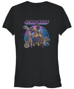 Junior’s Star Wars The Force Awakens Poe Dameron Crew T-Shirt