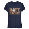 Junior’s Star Wars The Last Jedi BB-8 Just Roll T-Shirt