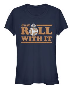 Junior’s Star Wars The Last Jedi BB-8 Just Roll T-Shirt