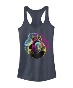 Junior’s Star Wars The Last Jedi BB-9E Retro Pop Racerback Tank Top
