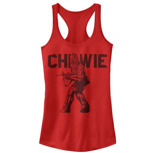 Junior’s Star Wars The Last Jedi Chewie Racerback Tank Top