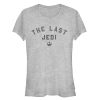 Junior’s Star Wars The Last Jedi Classic Text T-Shirt