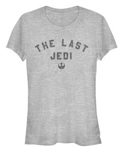 Junior’s Star Wars The Last Jedi Classic Text T-Shirt
