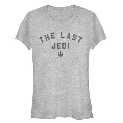 Junior’s Star Wars The Last Jedi Classic Text T-Shirt