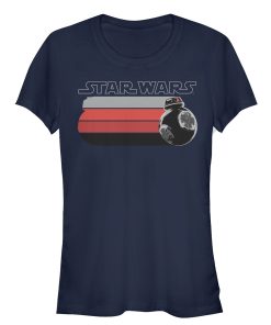 Junior’s Star Wars The Last Jedi Droid Streak T-Shirt