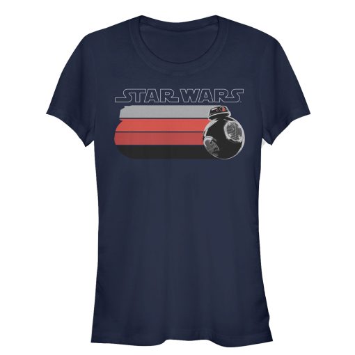 Junior’s Star Wars The Last Jedi Droid Streak T-Shirt