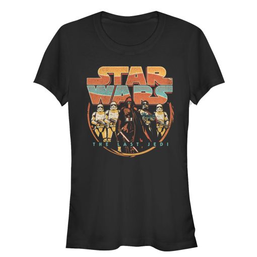 Junior’s Star Wars The Last Jedi First Order Retro T-Shirt