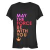 Junior’s Star Wars The Last Jedi Force Be With You T-Shirt