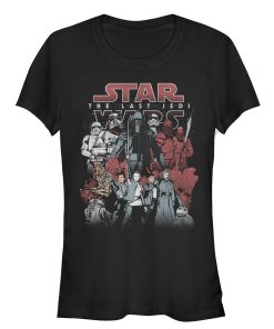 Junior’s Star Wars The Last Jedi Group Shot T-Shirt