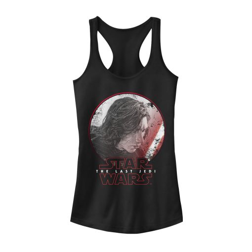 Junior’s Star Wars The Last Jedi Kylo Ren Racerback Tank Top